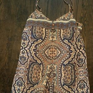 Patterned Romper